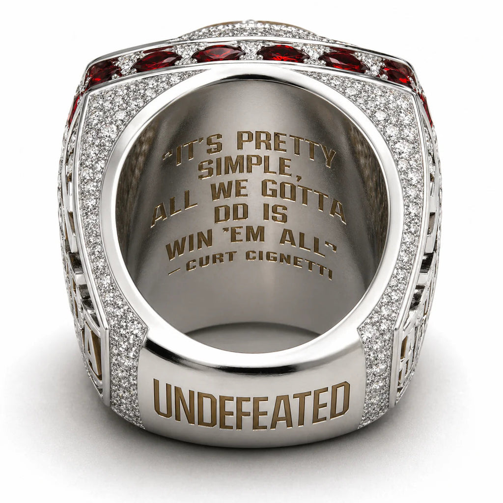 2025 Indiana Hoosiers Football National Championship Ring - Premium Legacy Series Ringdom Dynasty
