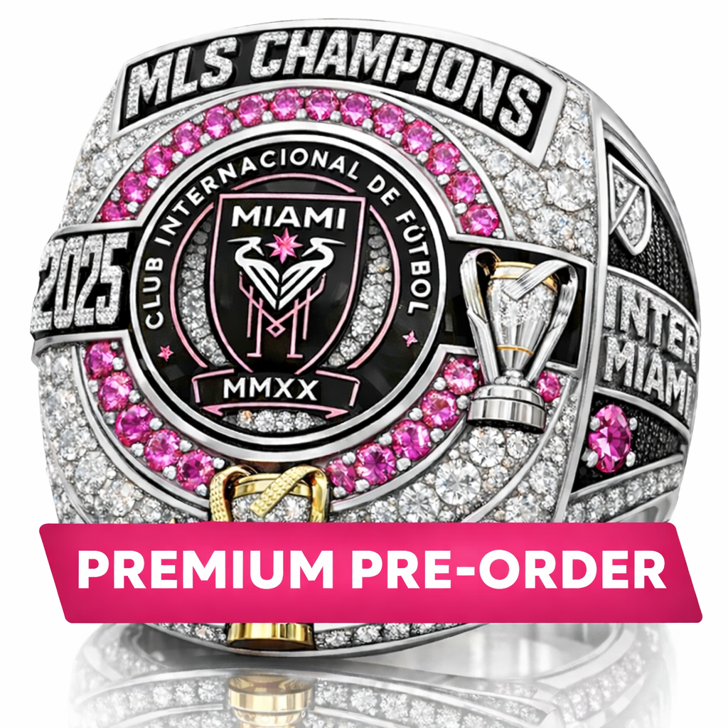 Pre-Order: 2025 Inter Miami MLS Cup Championship Ring - Premium Legacy Series Ringdom Dynasty