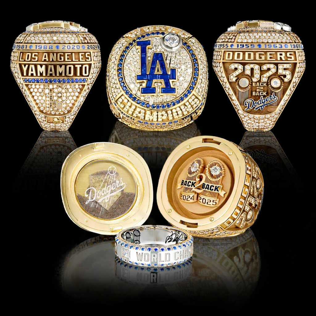 2025 Los Angeles Dodgers World Series Championship Ring - Premium Legacy Series