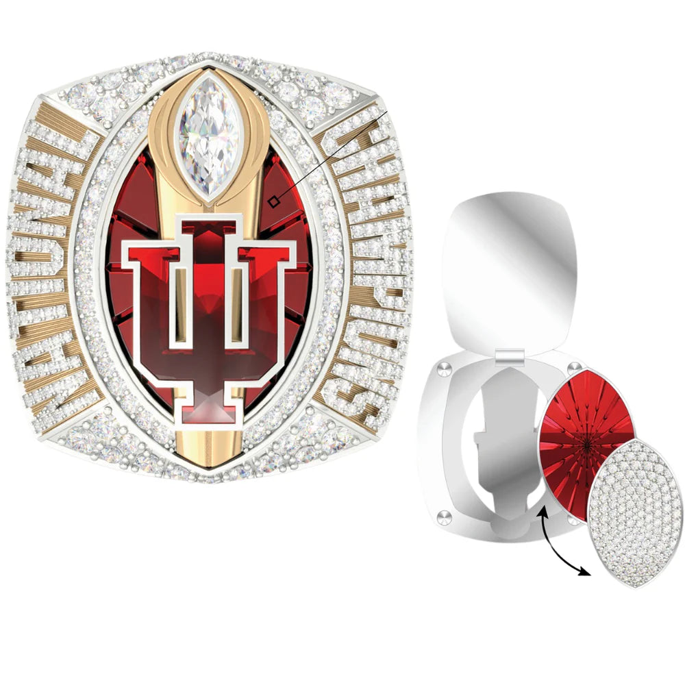 2025 Indiana Hoosiers Football National Championship Ring - Premium Legacy Series Ringdom Dynasty