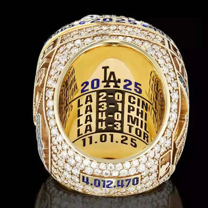 2025 Los Angeles Dodgers World Series Championship Ring - Premium Legacy Series