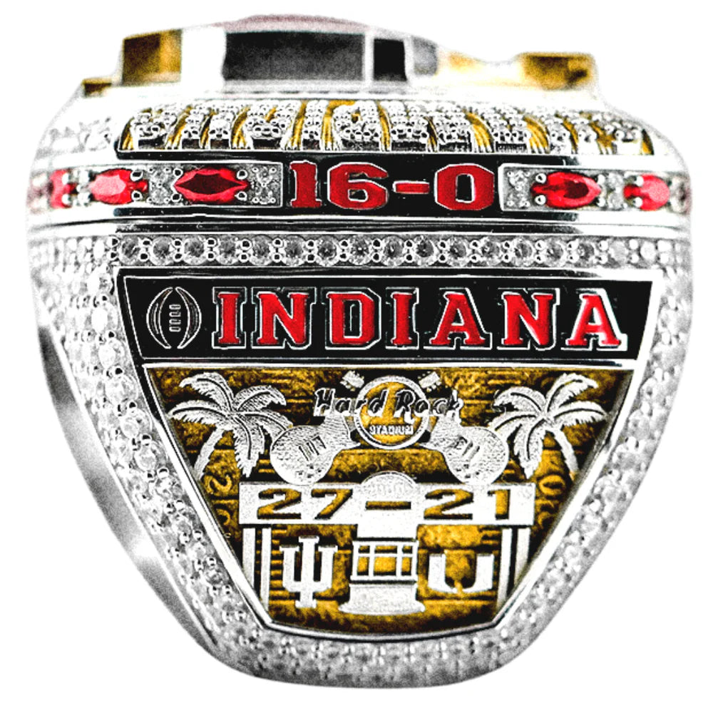 2025 Indiana Hoosiers Football National Championship Ring - Standard Series