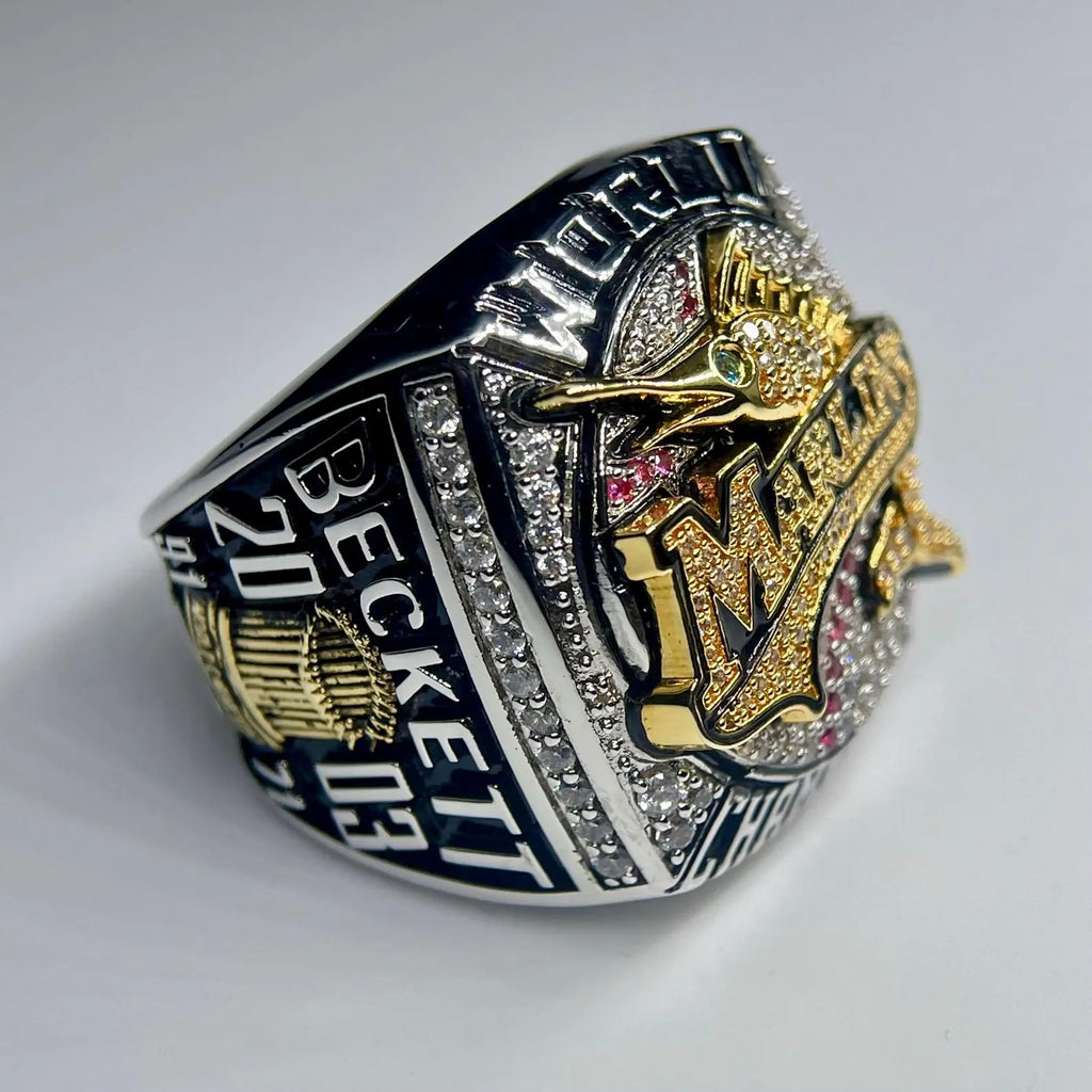 2003 Florida Marlins World Series Championship Ring - Premium Legend Series