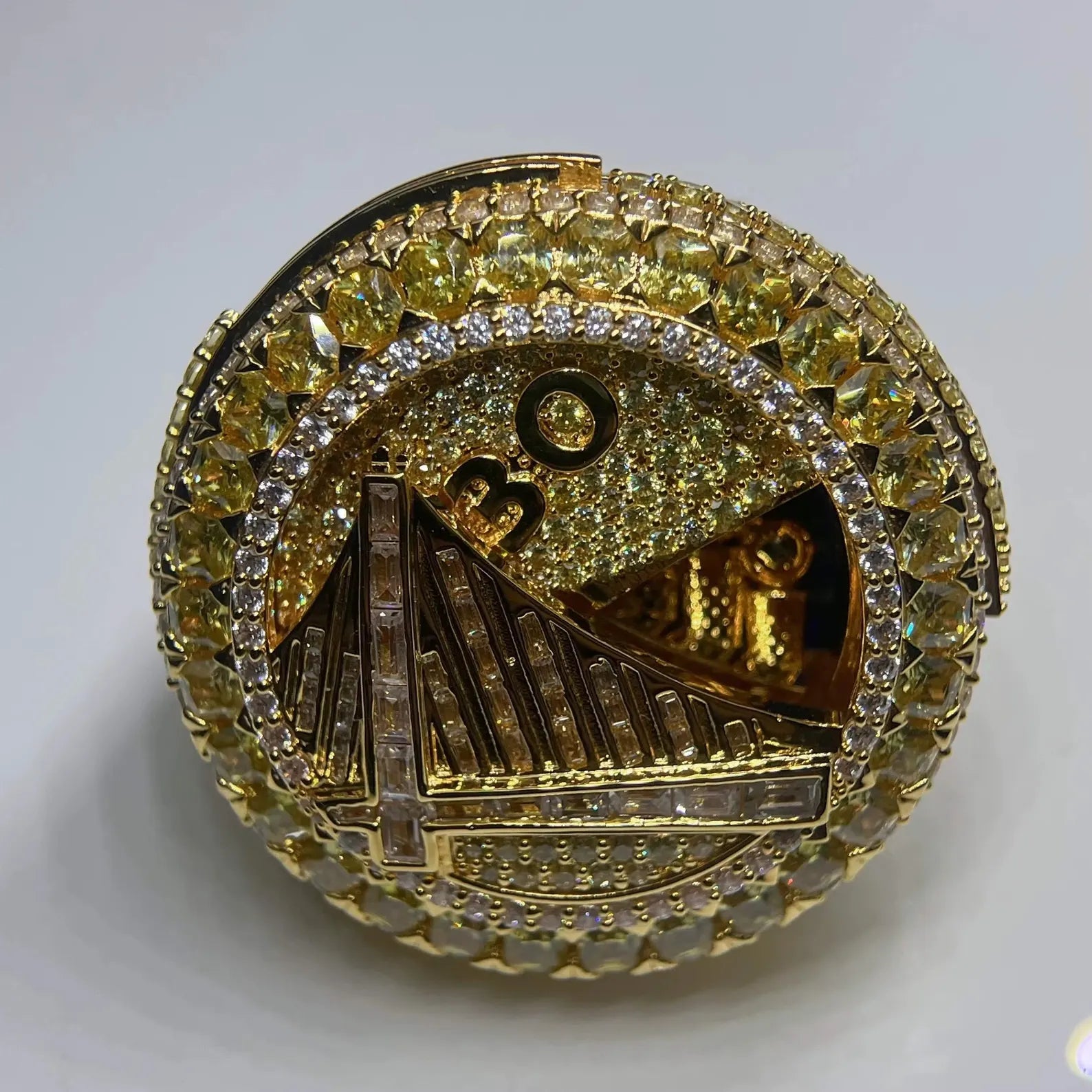 2022 Golden State Warriors NBA Championship Ring - Premium Legacy Series Ringdom Dynasty