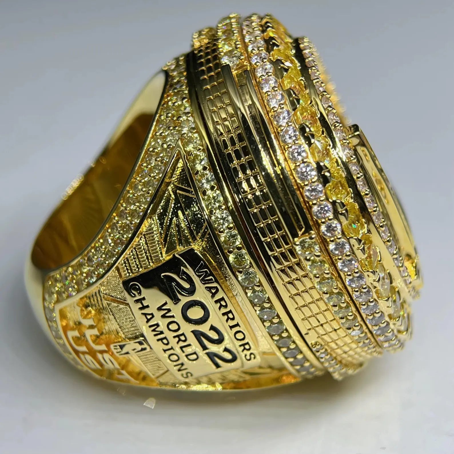 2022 Golden State Warriors NBA Championship Ring - Premium Legacy Series Ringdom Dynasty