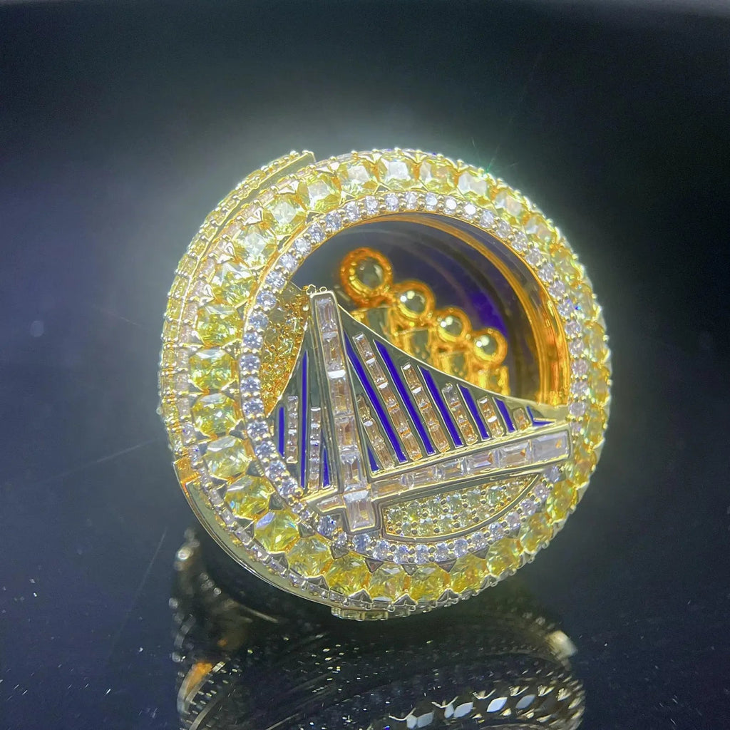 2022 Golden State Warriors NBA Championship Ring - Premium Legacy Series Ringdom Dynasty