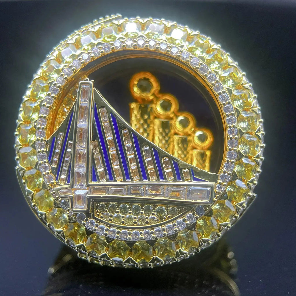 2022 Golden State Warriors NBA Championship Ring - Premium Legacy Series Ringdom Dynasty