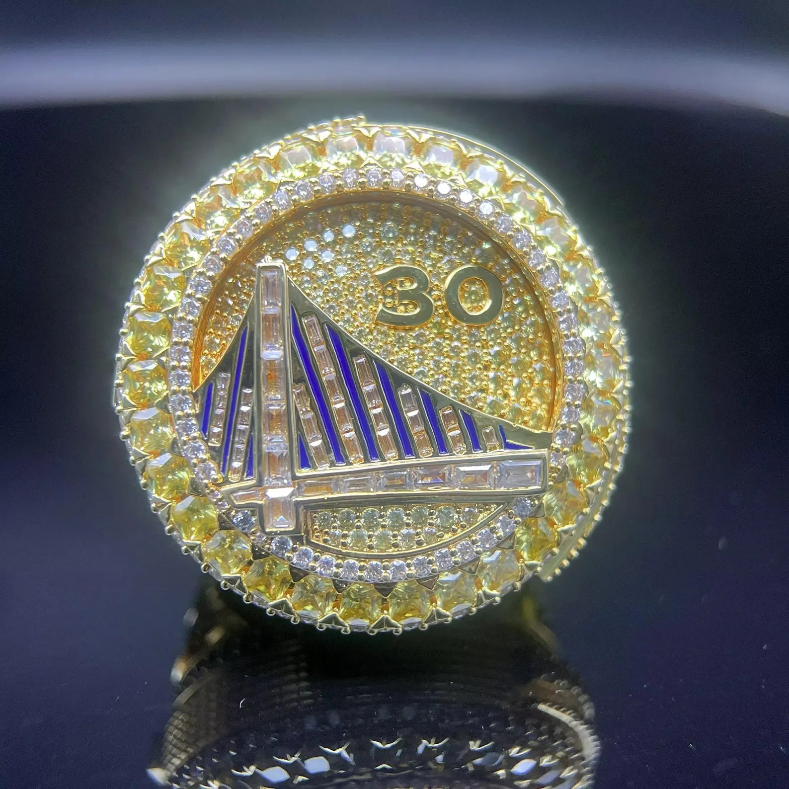 2022 Golden State Warriors NBA Championship Ring - Premium Legacy Series Ringdom Dynasty