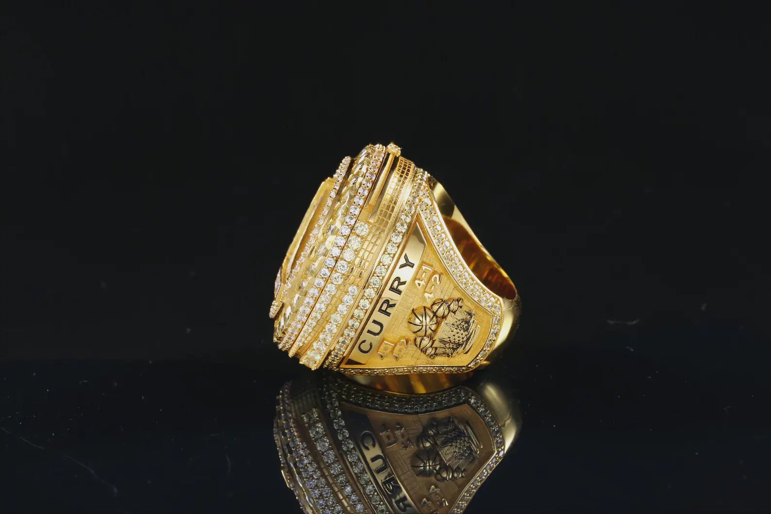 2022 Golden State Warriors NBA Championship Ring - Premium Legacy Series Ringdom Dynasty