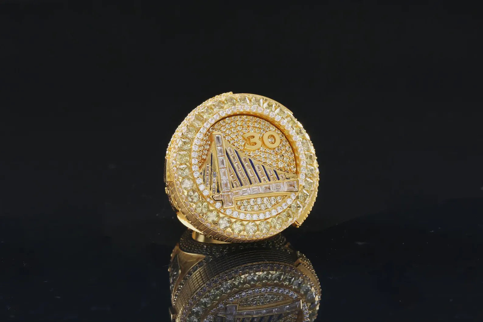 2022 Golden State Warriors NBA Championship Ring - Premium Legacy Series Ringdom Dynasty