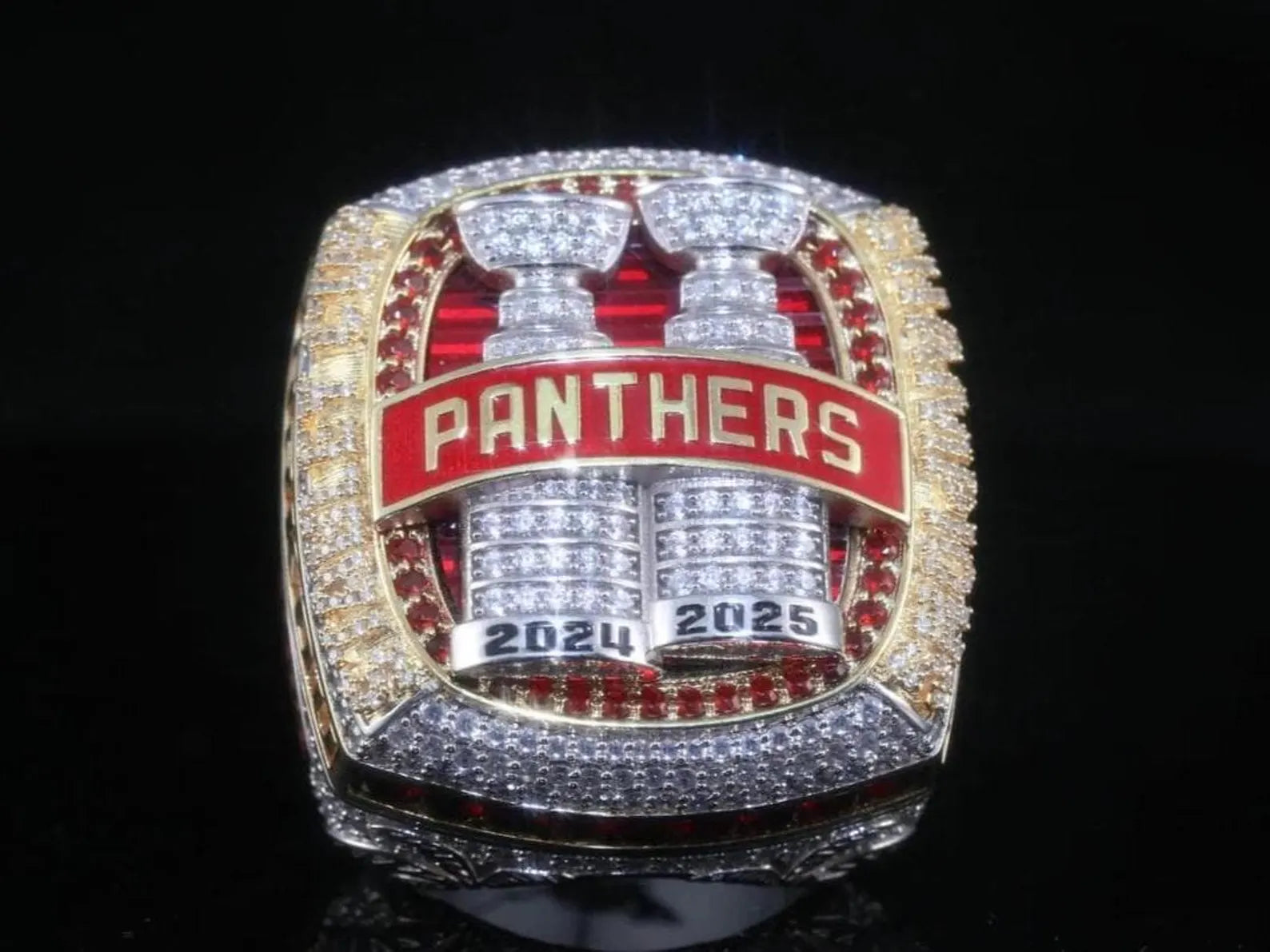 2025 Florida Panthers Stanley Cup Championship Ring - Premium Legacy Series Ringdom Dynasty
