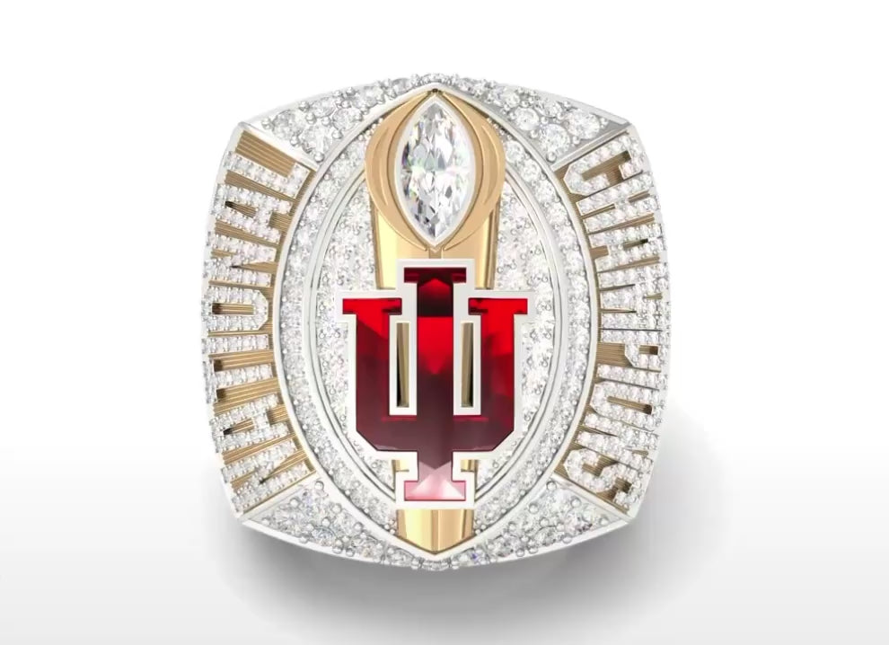 2025 Indiana Hoosiers Football National Championship Ring - Premium Legacy Series